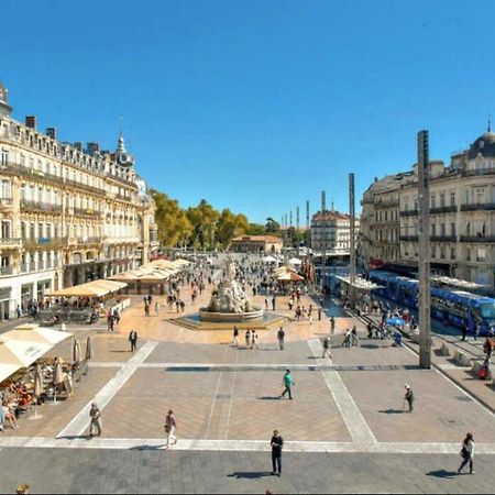 Appartement T3 Sur L'Esplanade De L'Europe Montpellier Eksteriør bilde